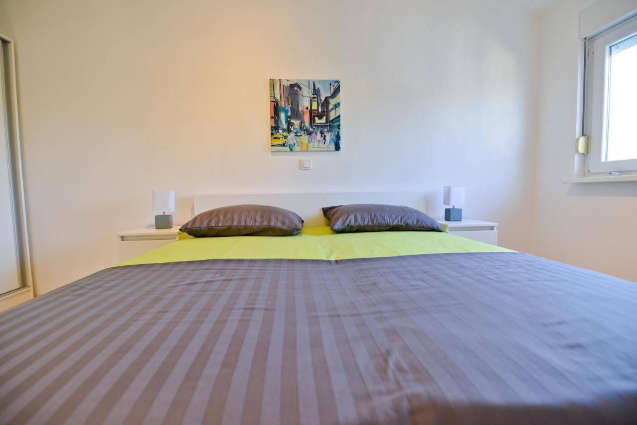 Apartmani Vidikovac Dokoza Zadar Bagian luar foto