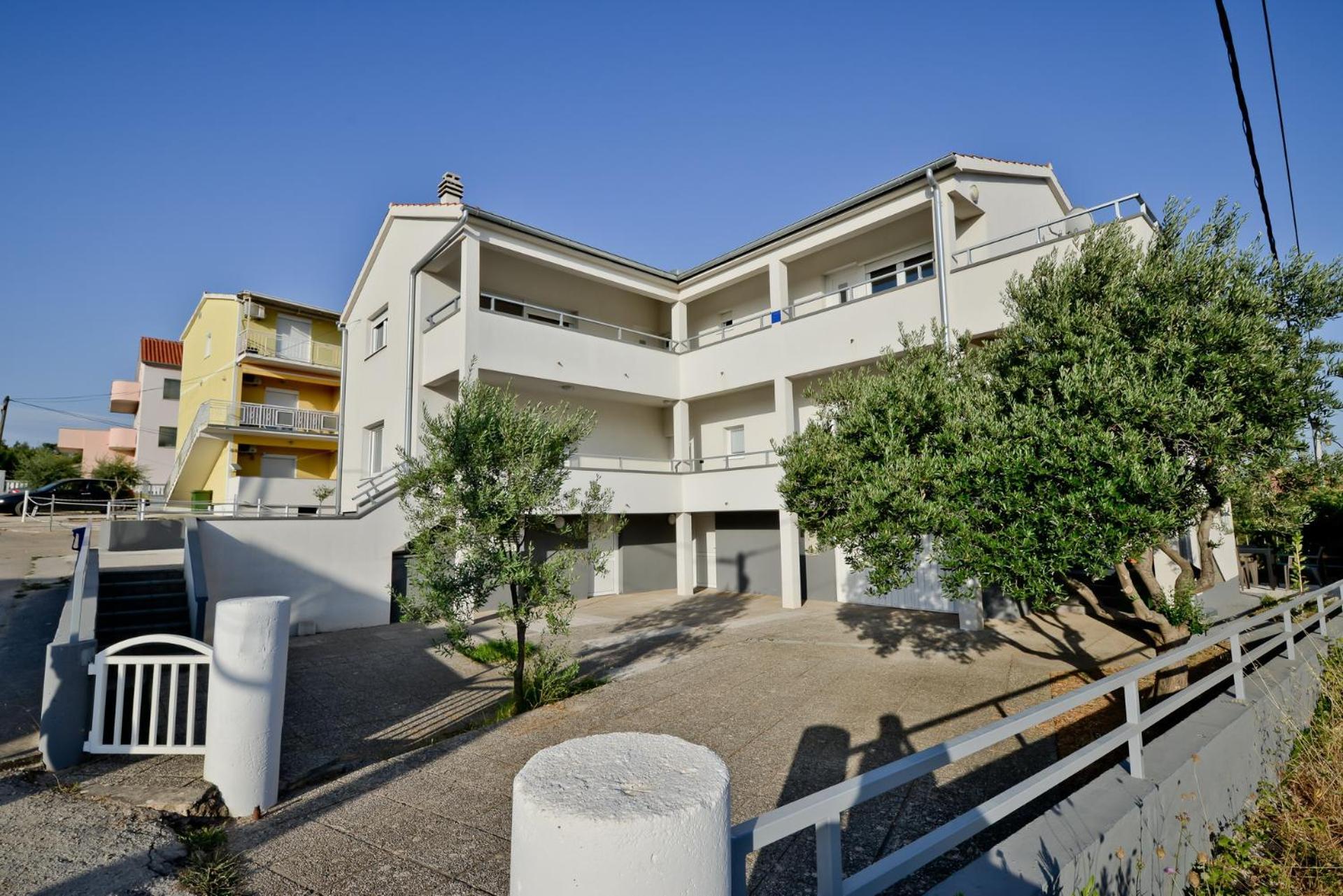 Apartmani Vidikovac Dokoza Zadar Bagian luar foto