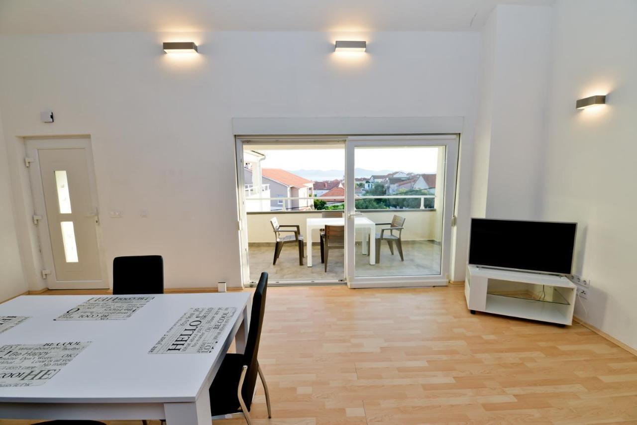 Apartmani Vidikovac Dokoza Zadar Bagian luar foto